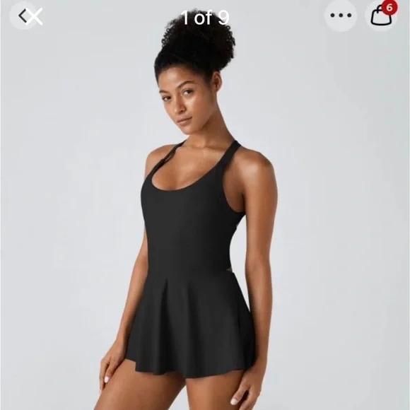 HALARA. Black on-piece SWIMSUIT. Size SMALL. BNWT - Picture 1 of 8